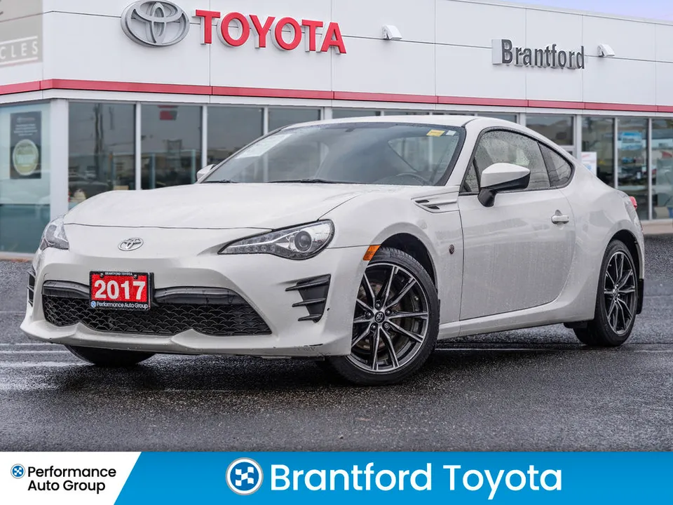 2017 Toyota 86 AUTOMATIC- STANDARD PACKAGE - WHITE ON BLACK