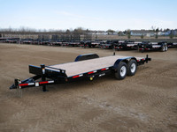 2024 SWS 18' H.D. Car Hauler Trailer w/ P/O Ramps (2) 7K Axles