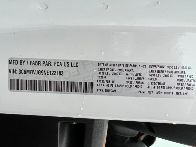 2022 Ram Promaster Promaster 2022 Ram Promaster in Cars & Trucks in Oakville / Halton Region - Image 4