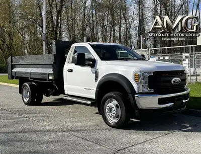 2018 Ford F-550 Dump 4x4 Diesel 4141hrs Dually DEL Dump Box Pintle Trailer Hitch $68,820 + $995 Proc...