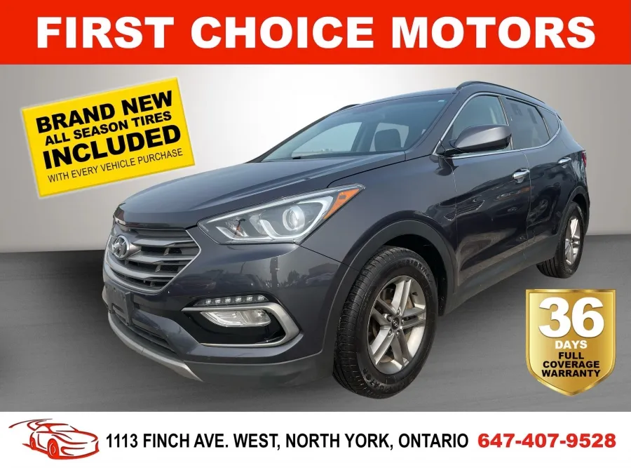 2017 HYUNDAI SANTA FE SPORT ~AUTOMATIC, FULLY CERTIFIED WITH WAR