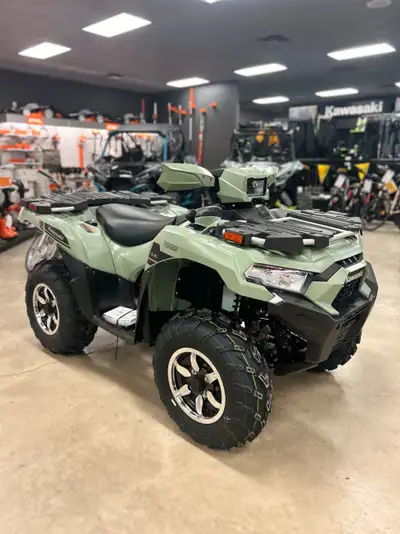 2024 KAWASAKI BRUTE FORCE 750 LE NEW RUGGED STYLING NEW 4.3-INCH FULL-COLOUR TFT INSTRUMENTATION WIT...
