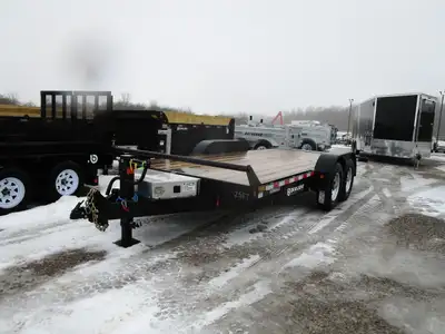 Canada Trailers Hydraulic Power-Tilt Trailer 15,120 lbs. GVWR is $9,385.00 ! Ord: 79049 - Ser: 2CPUS...