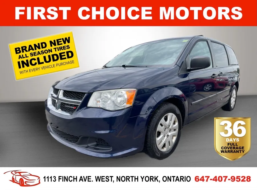 2014 DODGE GRAND CARAVAN SE ~AUTOMATIC, FULLY CERTIFIED WITH WAR