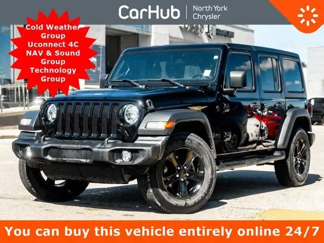 2023 Jeep Wrangler Sport Altitude Cold Weather Group Uconnect in Cars & Trucks in City of Toronto - Image 2