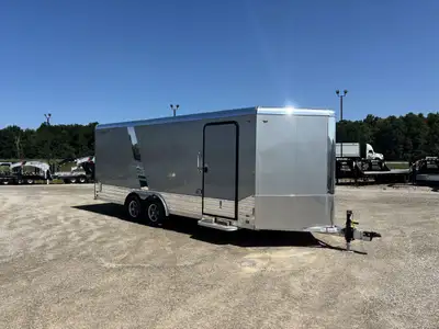 Legend 8 Wide Aluminum Deluxe V-Nose Trailer is $26,990.00 ! Ord: 65170 - Ser: 5WMBE2322S1012426 Mod...