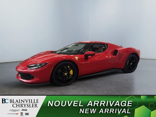 2024 Ferrari 296 GTB 818HP NAV CUIR FIBRE DE CARBONE CAM360 in Cars & Trucks in Laval / North Shore