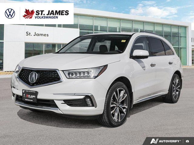 2020 Acura MDX Elite | DRIVER MEMORY SEAT | REAR ENTERTAINMENT in Cars & Trucks in Winnipeg
