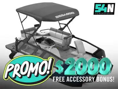 2024 Sea-Doo Switch Sport 18 - 230 hp Galvanized Trailer 54 North Exclusive Promotion Ends June 30,...