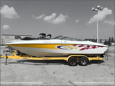 2001 Baja Boss 272 Includes: Full cover, and a recent survey. The 2001 Baja 272 Boss is a 27-foot pe...