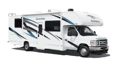 Thor Motor Coach Chateau Class C gas motorhome 28Z highlights: Private Bedroom Dream Dinette Jackkni...