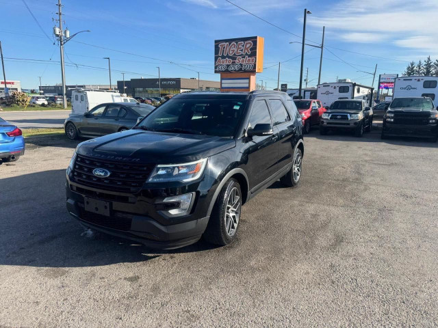 2016 Ford Explorer Sport, WELL MAINTAINED, 7 PASSENGER, CERTIFIE in Cars & Trucks in London