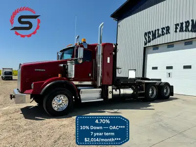 Rebuilt Engine! 2 speed Aux!! 2014 Kenworth T800W Heavy Haul KMS: 860,597 HRS: 19,037 Lots of work o...