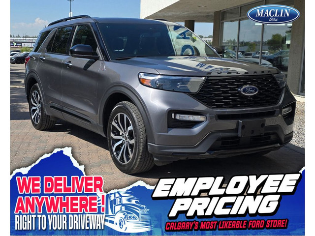 2023 Ford Explorer ST LINE | TWIN ROOF | HEATED LEATHER | NAV in Cars & Trucks in Calgary