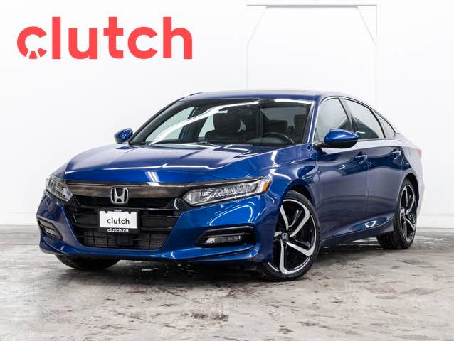 2019 Honda Accord Sport w/ Apple CarPlay & Android Auto, Rearvie in Cars & Trucks in Ottawa
