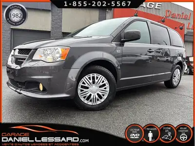 DODGE GRAND CARAVAN SXT 35th ANNIVERSARY PREMIUM PACKAGE TV/DVD STOW N' GO 3.6L GPS VOLANT CHAUFFAN...