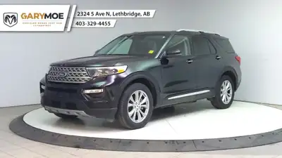 The 2024 Ford Explorer Limited 4WD in sleek black is a robust yet stylish SUV designed to conquer bo...