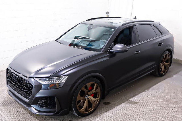 2021 Audi RSQ8 AWD + TOIT OUVRANT PANO + CAMERA 360 + CUIR + GPS in Cars & Trucks in Laval / North Shore - Image 3