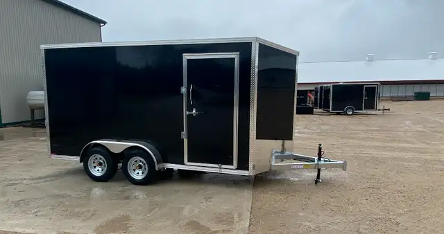 2025 New Port 2025 Galvanized 7x14 Tandem Axle Enclosed Trailer in Cargo & Utility Trailers in Guelph - Image 7