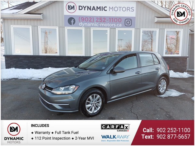 2019 Volkswagen Golf Comfortline 6-Speed! ONE OWNER! DEALER SERV in Cars & Trucks in Bedford