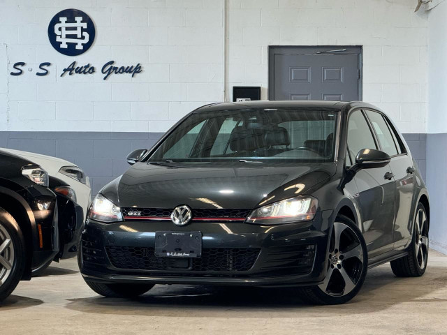 2016 Volkswagen GTI 6SPD|NAV|BACKUP|ACC|BSM|FCW|LKA|FENDER|ONE O in Cars & Trucks in Oakville / Halton Region