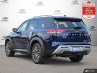 New Price! Odometer is 10788 kilometers below market average! Deep Ocean Blue Pearl 2024 Nissan Path... (image 2)