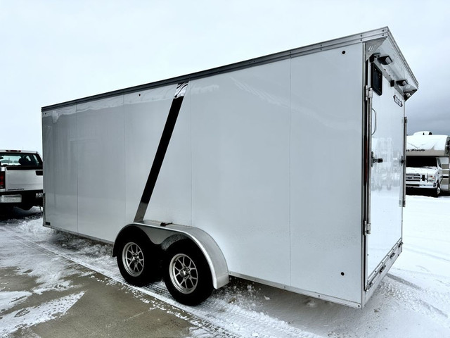 2024 WEBERLANE WL V Nose Snow Trailer 7x18 +5 TANDEM AXLE in Cargo & Utility Trailers in Kitchener / Waterloo - Image 3