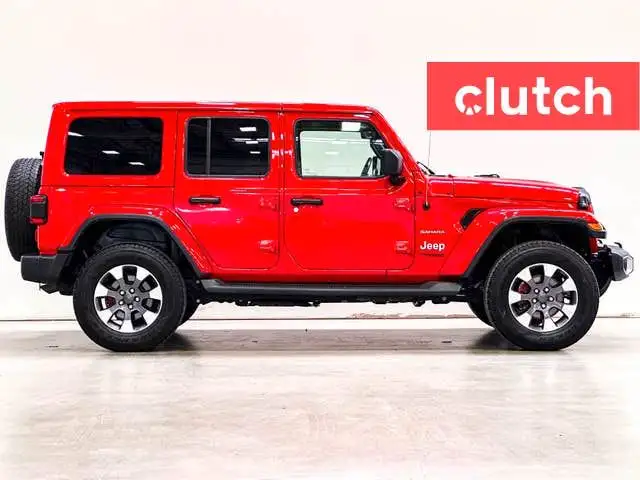 2022 Jeep Wrangler Unlimited Sahara 4WD w/ Apple CarPlay, Rearvi in Cars & Trucks in City of Toronto - Image 5