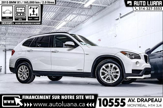 2015 BMW X1 xDrive28i TOIT PANORAMIQUE/CAPLAY/MAGS/PUSH START in Cars & Trucks in City of Montréal