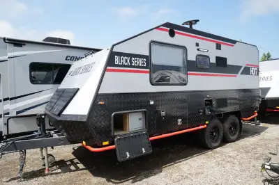 2023 Black Series Camper Caravans HQ17 with bunks The HQ17 features our same rugged design language...