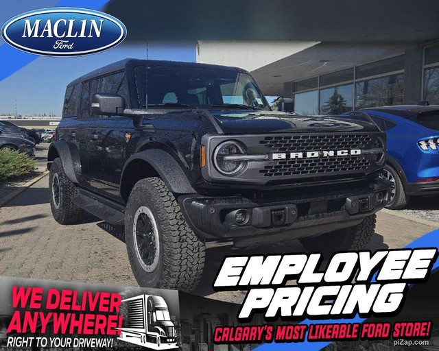 2025 Ford Bronco BADLANDS | SASQUATCH PKG | CO-PILOT360 | G.O.A. in Cars & Trucks in Calgary