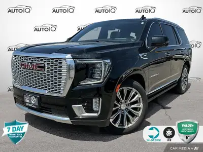 2022 GMC YUKON DENALI.... TECHNOLOGY PACKAGE INCLUDING LIVE STREAM REAR VIEW MIRROR, HEATED AND VENT...