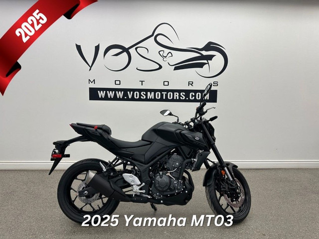 2025 Yamaha MT03ASB Hyper Naked - V6615 - -Financing Available** in Sport Bikes in Markham / York Region - Image 2