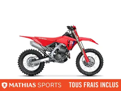 Concessionnaire des véhicules neufs et d'occasion. Motocross HONDA CRF250RX 2025 Mathias Sports est...
