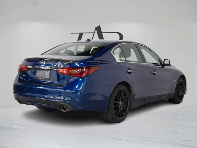 2019 Infiniti Q50 I-LINE RED SPORT | AWD | DIAMOND STITCH | BOSE in Cars & Trucks in Mississauga / Peel Region - Image 4