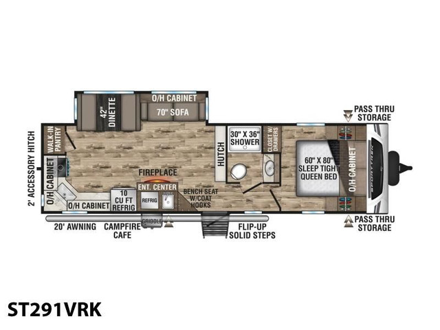 2023 SPORTTREK ST291VRK in Travel Trailers & Campers in Woodstock