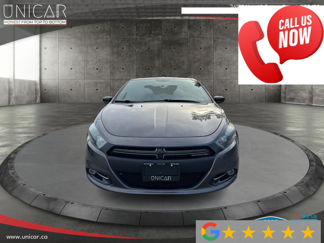 2015 Dodge Dart GT Manual Backup Cam Sunroof Leather Premium Aud in Cars & Trucks in Markham / York Region - Image 2