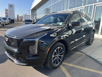 The 2025 Cadillac XT4 Sport featured in Stellar Black Metallic with a Jet Black is the embodiment of... (image 3)