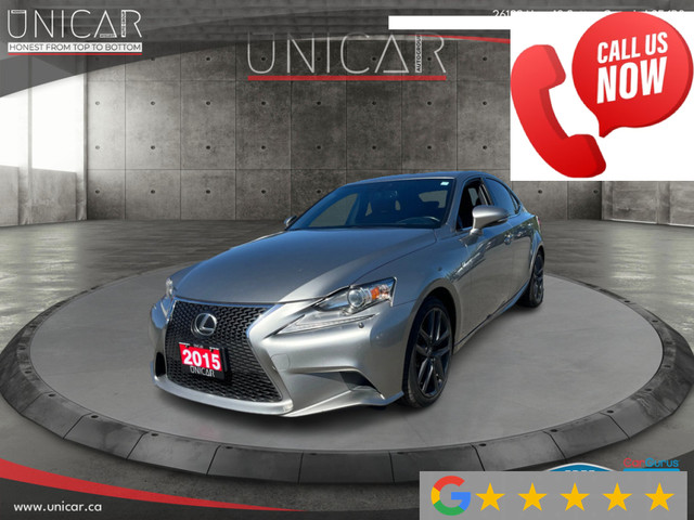 2015 Lexus IS 250 No Accidents F-Sport AWD Blind Spot Leather NA in Cars & Trucks in Markham / York Region - Image 3