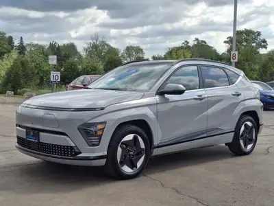 Look at this certified 2024 Hyundai Kona Electric Ultimate| Nav | Leather | Sunroof | Heated Steerin...