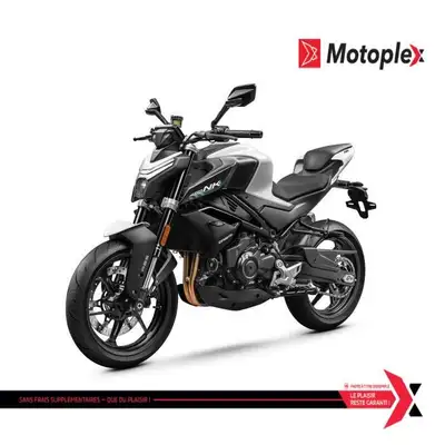 Motoplex Mirabel 450NK Garantie 5 ans Groupe Motopropulseur. La 450NK n'est pas seulement une moto....
