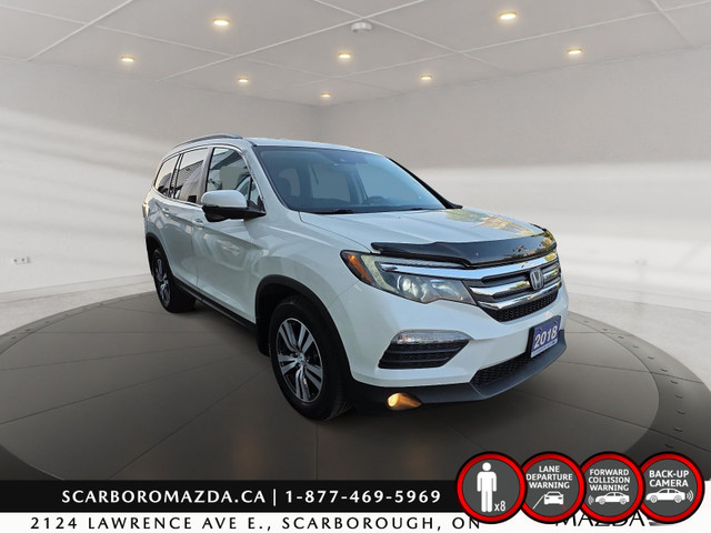 2018 Honda Pilot 8 PASSENGERS|CLEAN CARFAX EX in Cars & Trucks in City of Toronto