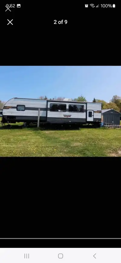 Beautiful 2022 Forest River Wildwood 29 Vbud Trailer. The trailer also has an extended warranty thro...