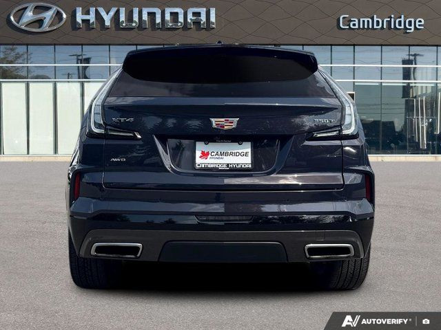 2024 Cadillac XT4 AWD Sport | Panoramic Sunroof | Wireless in Cars & Trucks in Cambridge - Image 4