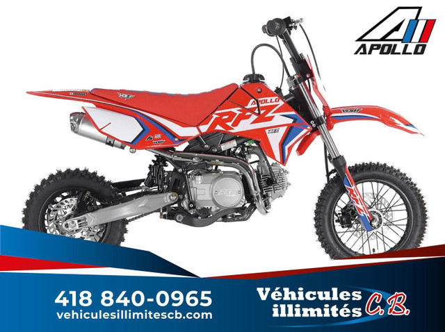 2023 Apollo Motors ROOKIE 110 FINANCEMENT BANCAIRE DISPONIBLE in Dirt Bikes & Motocross in Québec City - Image 4