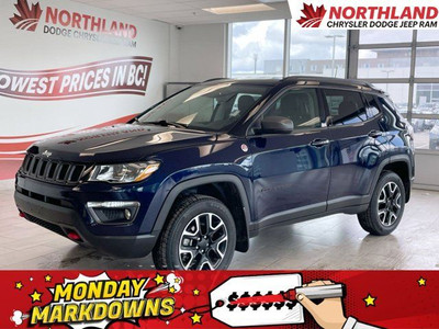2021 Jeep Compass Trailhawk | 4WD | Leather | Backup Camera