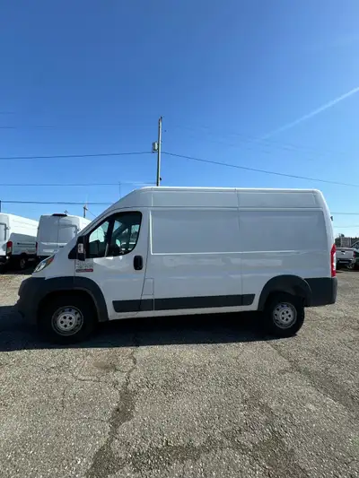 2017 Ram ProMaster Cargo Van High Roof with auto ac, power windows, power locks, bluetooth. Certifie...