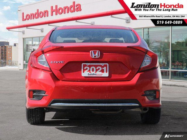 2021 Honda Civic Sedan LX | AutoCanada Certified | Heated Seats in Cars & Trucks in London - Image 4