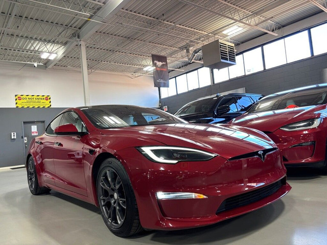 2022 Tesla Model S AWD|ENHANCEDAUTOPILOT|NAV|WHITELEATHER|INSANE in Cars & Trucks in City of Toronto - Image 2