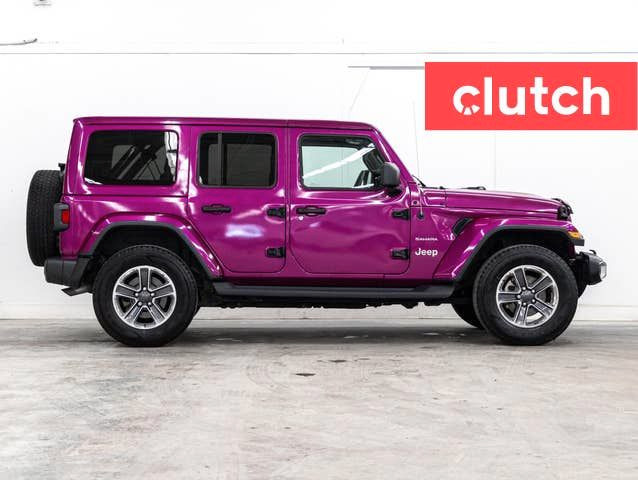 2021 Jeep Wrangler Unlimited Sahara 4X4 w/Apple CarPlay, Heated  in Cars & Trucks in City of Toronto - Image 4